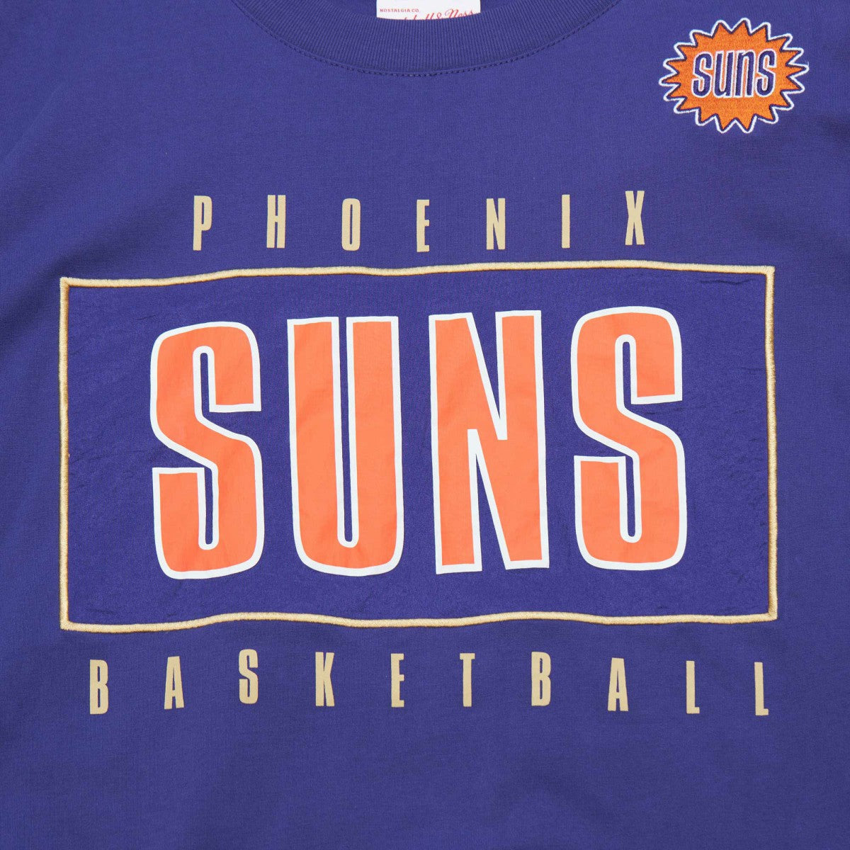 Phoenix Suns Hardwood Classics Team OG 2.0 Premium Vintage Logo T-Shirt Outlet