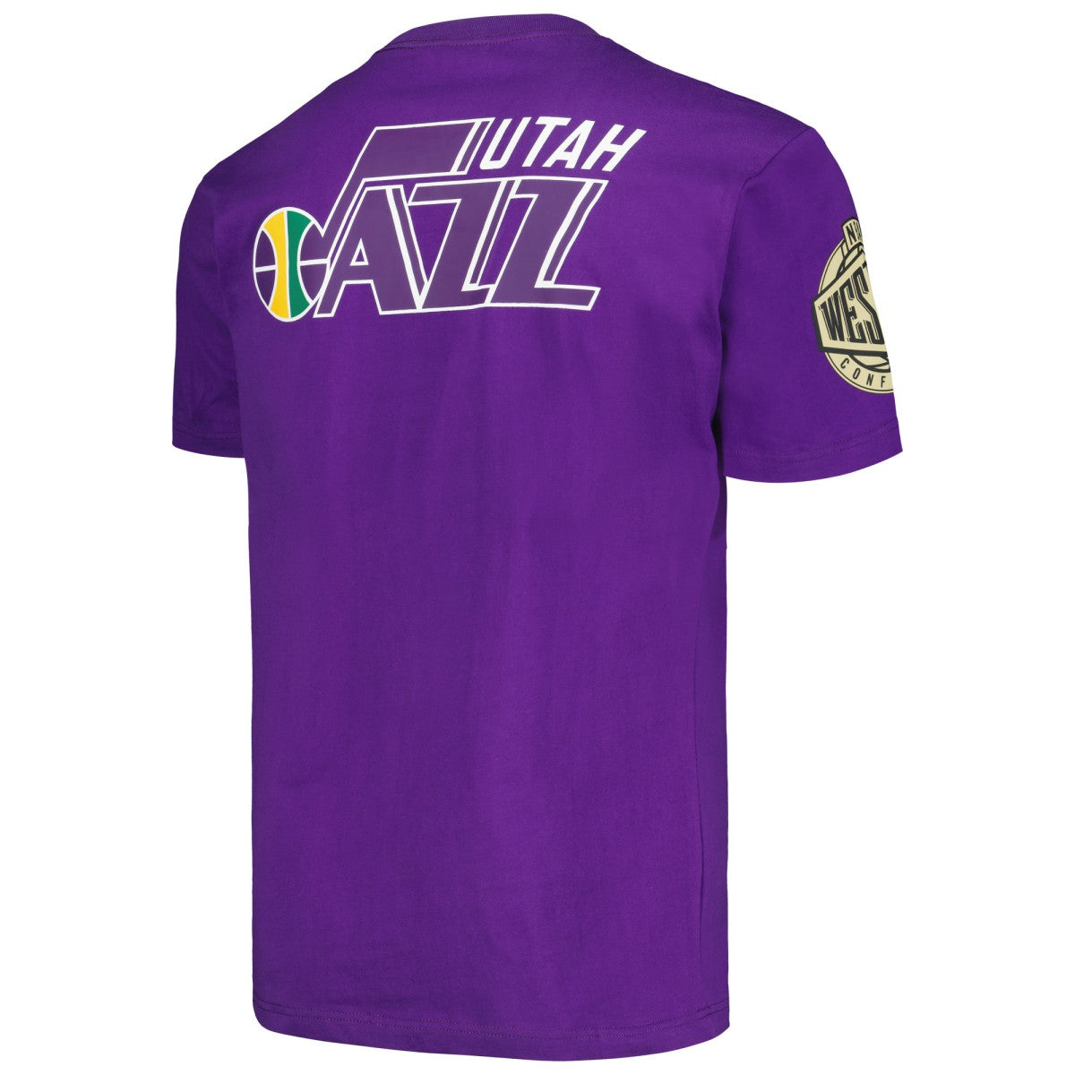 Utah Jazz Hardwood Classics Team OG 2.0 Premium Vintage Logo T-Shirt On Sale
