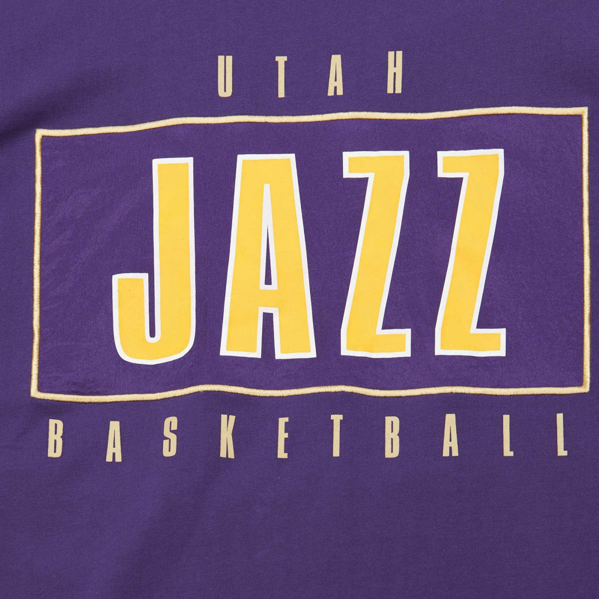 Utah Jazz Hardwood Classics Team OG 2.0 Premium Vintage Logo T-Shirt On Sale