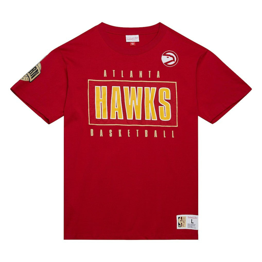 Atlanta Hawks Hardwood Classics Team OG 2.0 Premium Vintage Logo T-Shirt Online