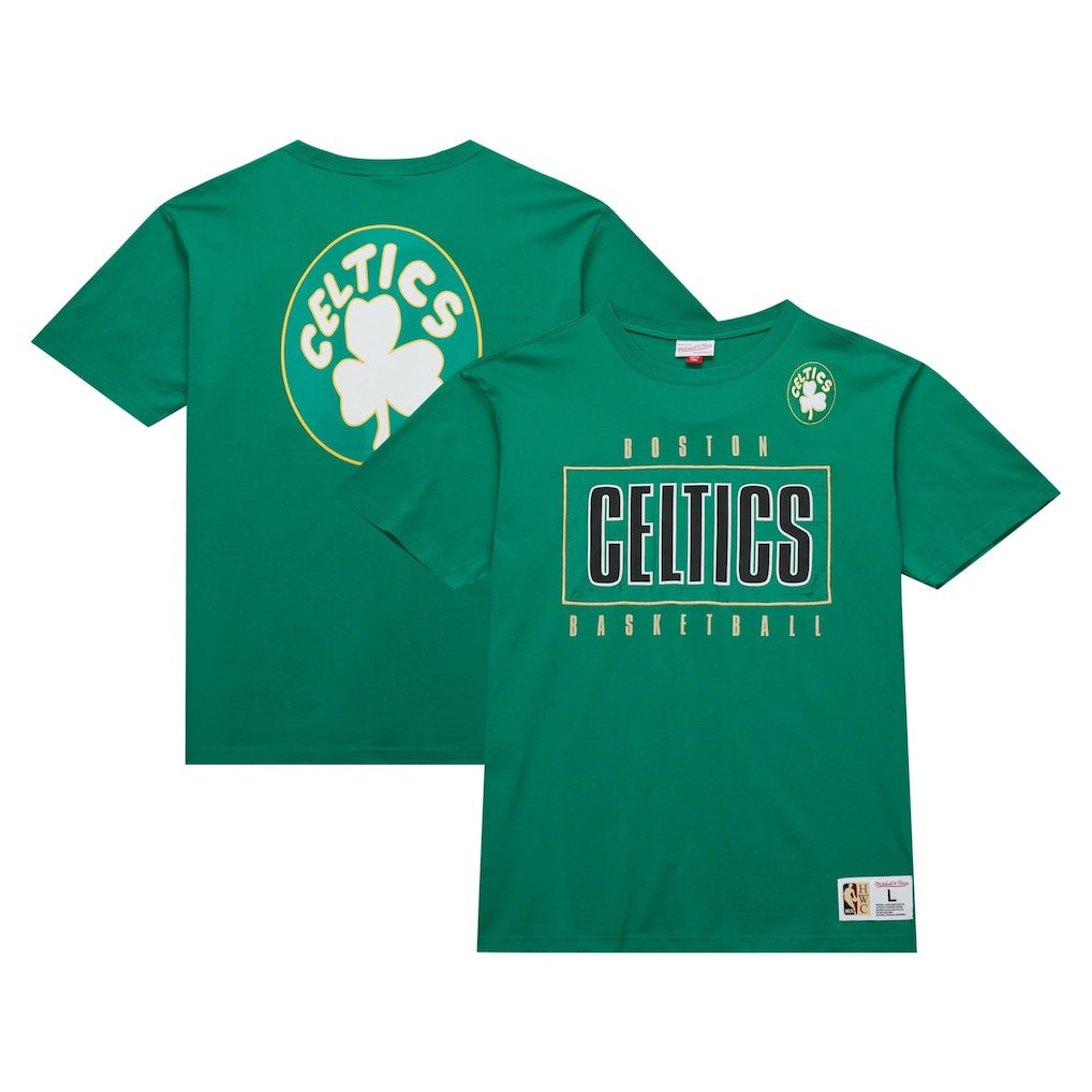 Boston Celtics Hardwood Classics Team OG 2.0 Premium Vintage Logo T-Shirt Online