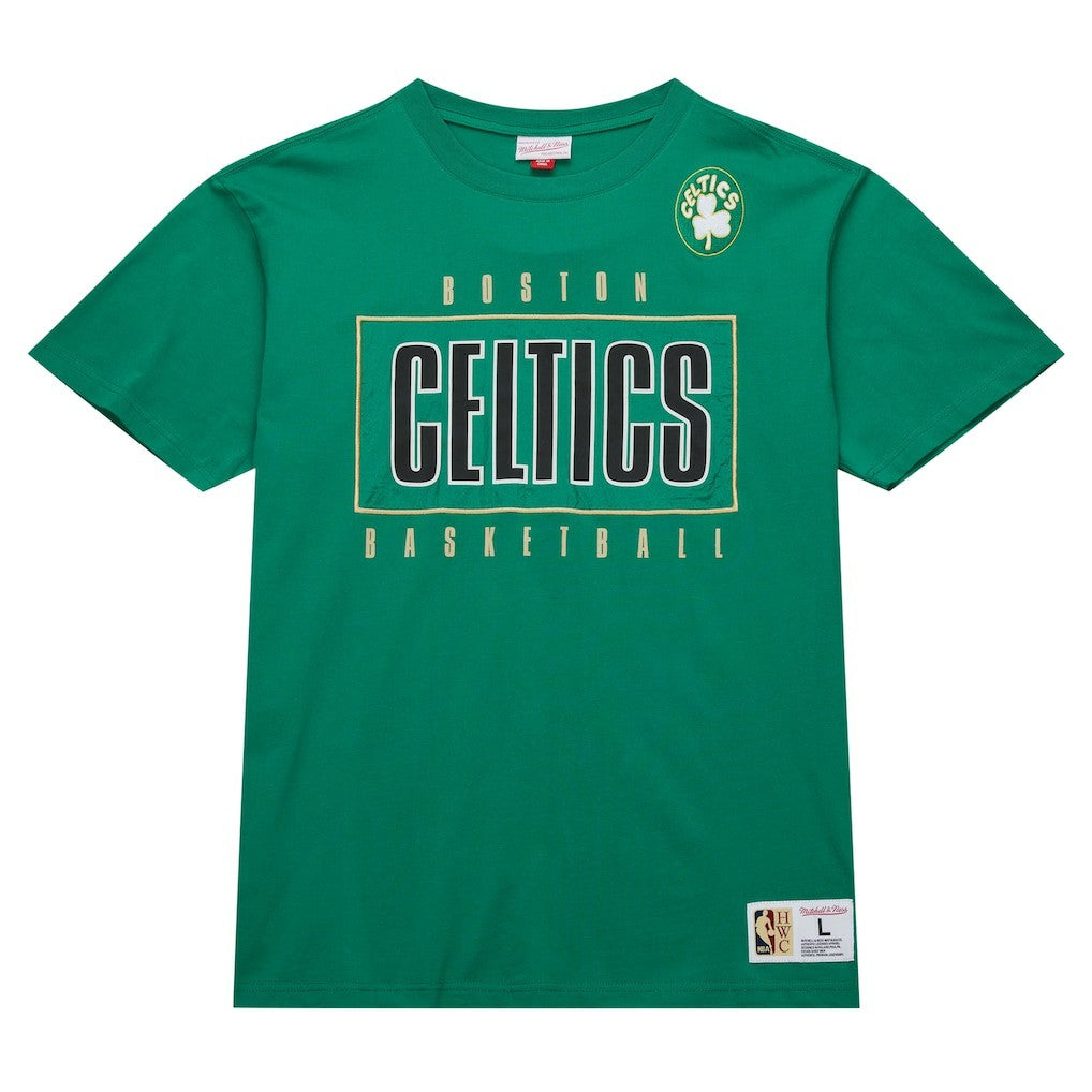 Boston Celtics Hardwood Classics Team OG 2.0 Premium Vintage Logo T-Shirt Online