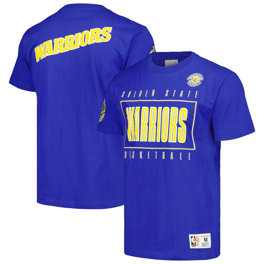Golden State Warriors Hardwood Classics Team OG 2.0 Premium Vintage Logo T-Shirt sale On Sale
