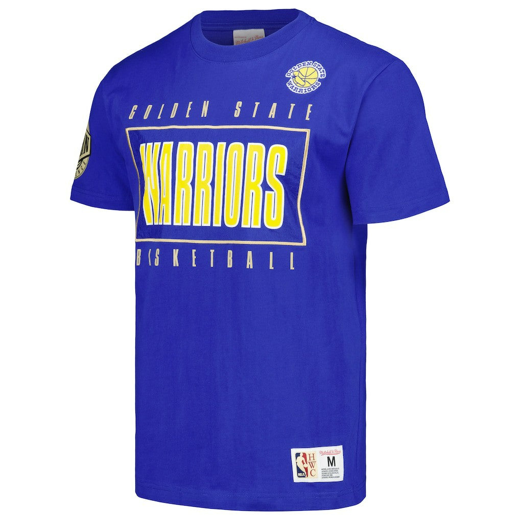 Golden State Warriors Hardwood Classics Team OG 2.0 Premium Vintage Logo T-Shirt sale On Sale