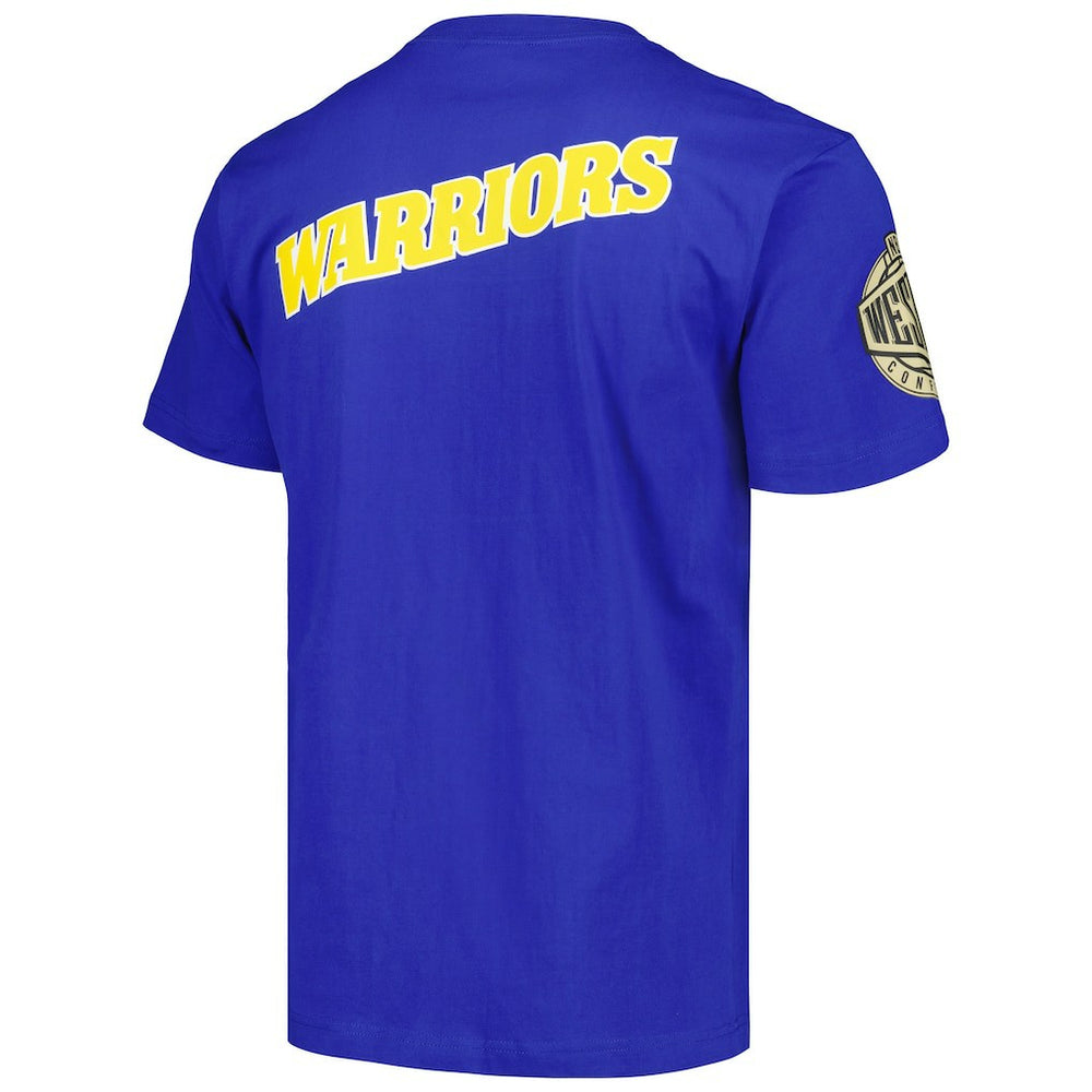Golden State Warriors Hardwood Classics Team OG 2.0 Premium Vintage Logo T-Shirt sale On Sale