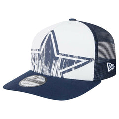 Dallas Cowboys New Era Distressed 9FIFTY A-Frame Snapback Hat