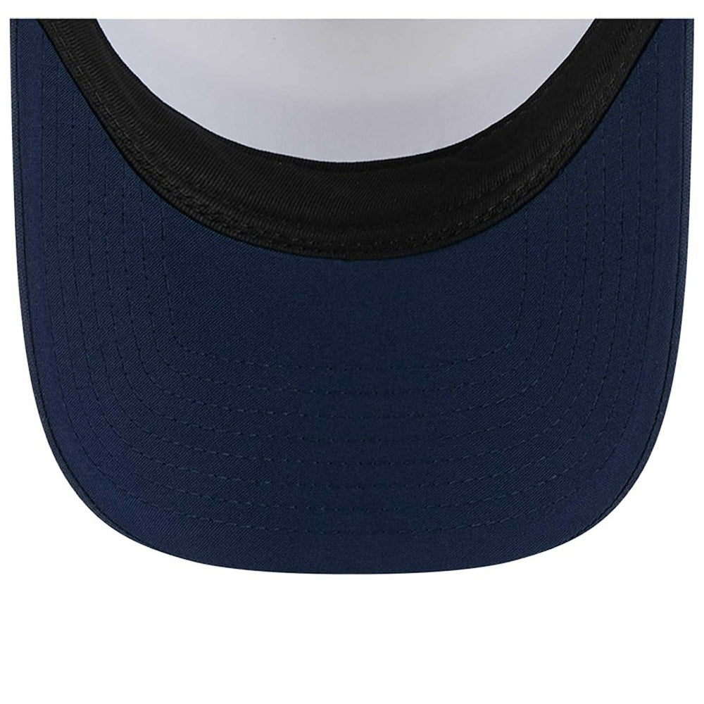 Dallas Cowboys New Era Sport Night Color Block 9FORTY A-Frame Trucker Adjustable Hat