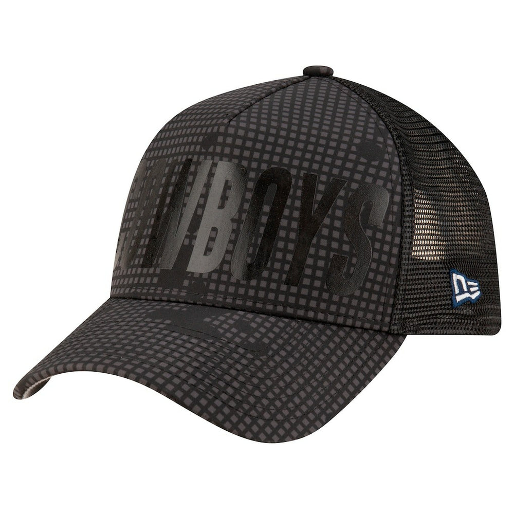 Dallas Cowboys New Era Midnight Ink Tonal A-Frame 9FORTY Adjustable Hat
