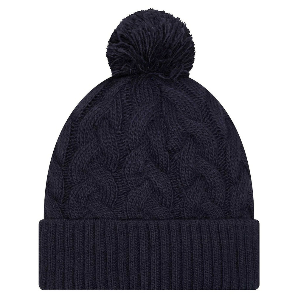 Dallas Cowboys New Era Women's Cable Knit Hat with Pom