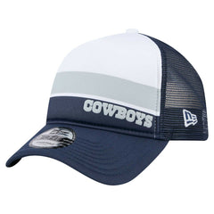 Dallas Cowboys New Era Youth Sport Night Color Block 9FORTY A-Frame Trucker Adjustable Hat