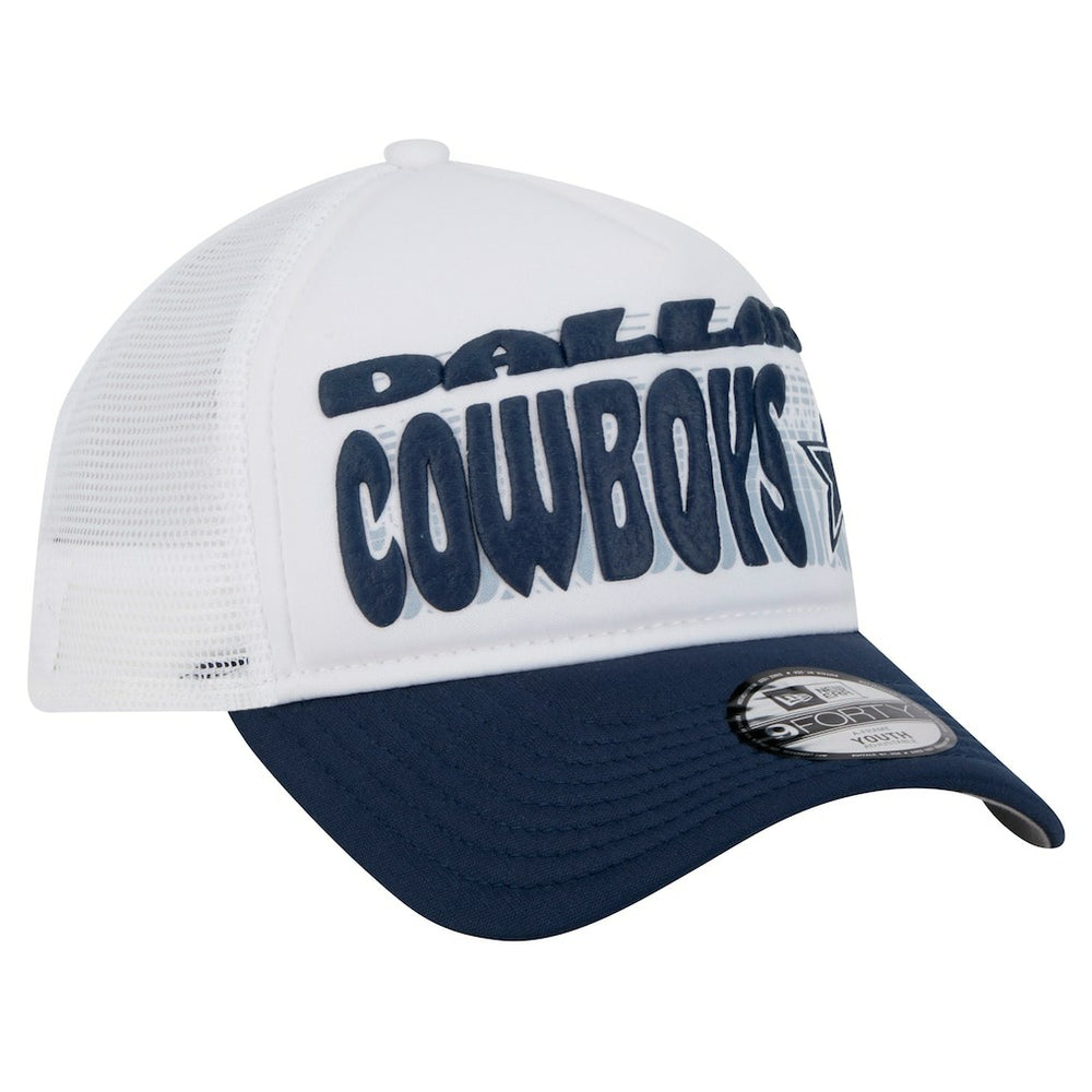 Dallas Cowboys New Era Preschool Team Printed A Frame 9FORTY Adjustable Hat