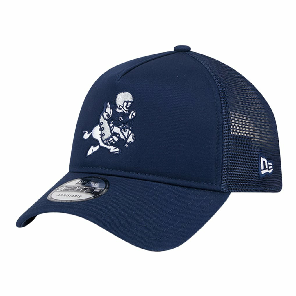 Dallas Cowboys New Era Retro Main A-Frame Trucker 9FORTY Adjustable Hat