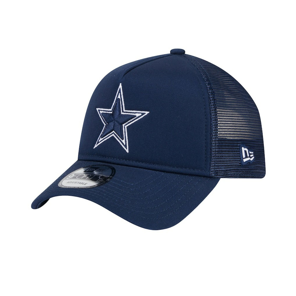 Dallas Cowboys New Era Main A-Frame Trucker 9FORTY Adjustable Hat