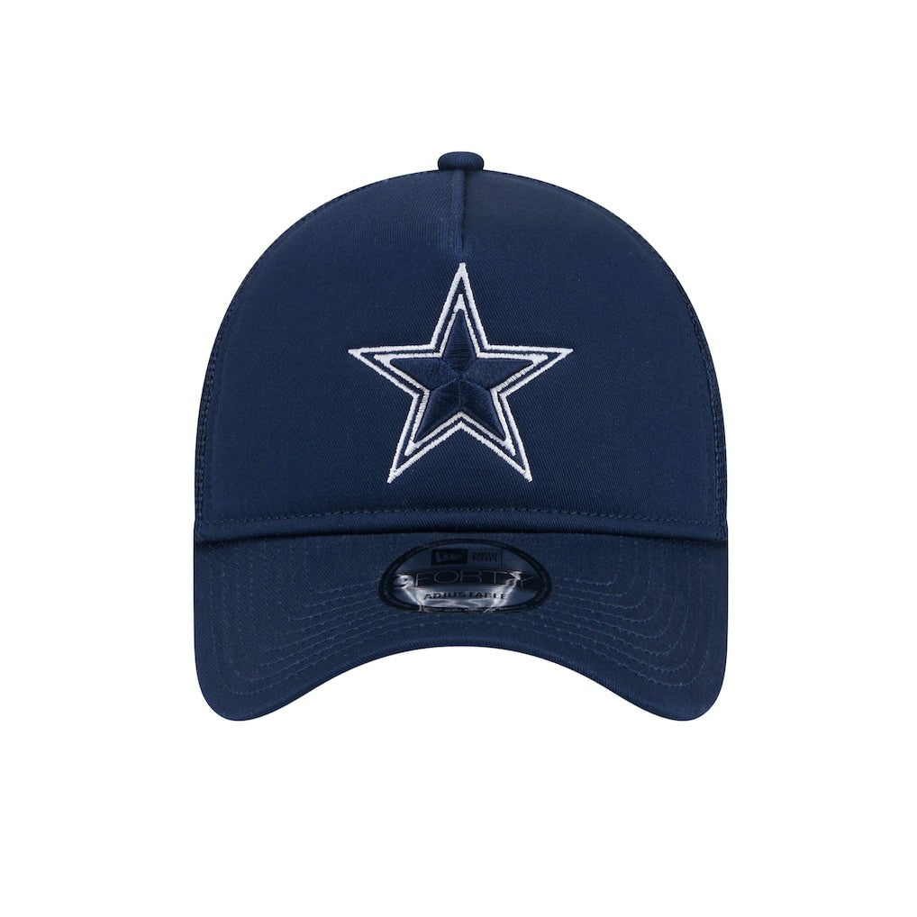 Dallas Cowboys New Era Main A-Frame Trucker 9FORTY Adjustable Hat