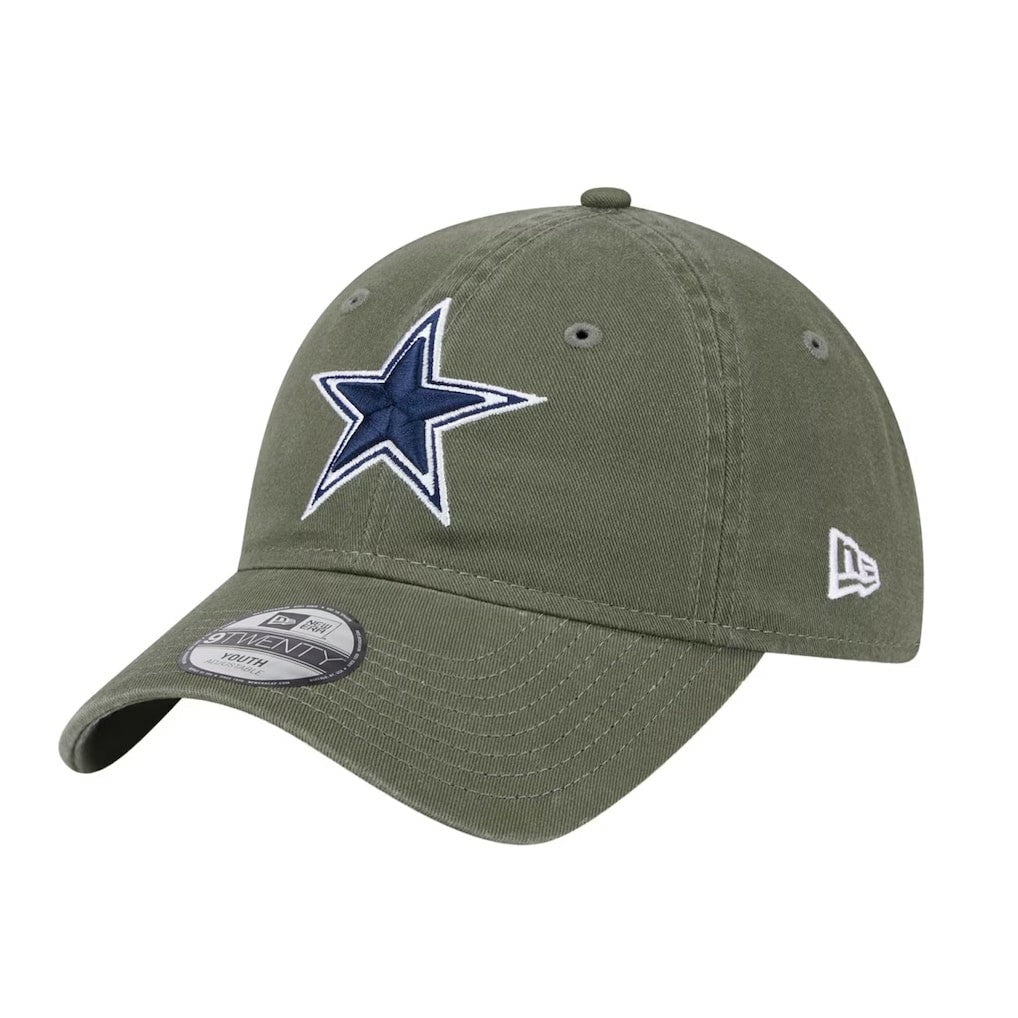 Dallas Cowboys New Era Youth Main 9TWENTY Adjustable Hat
