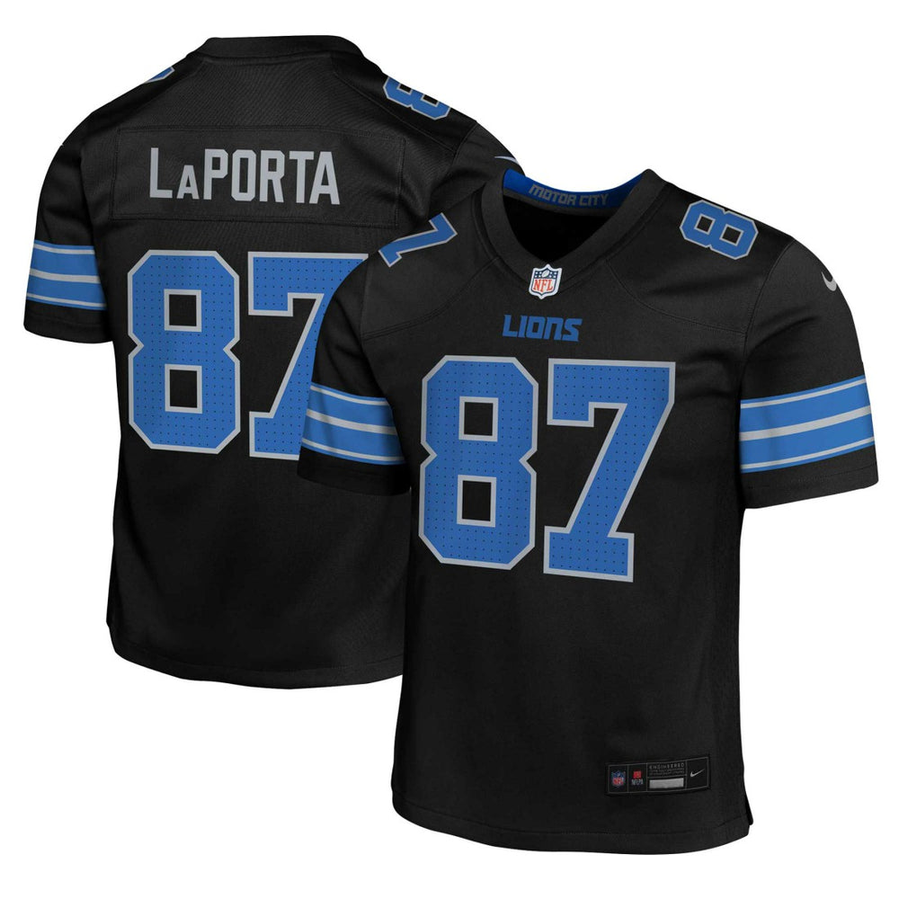 Detroit Lions Nike Sam LaPorta  Youth Game Jersey
