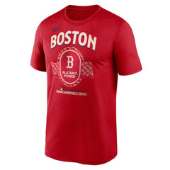 Boston Red Sox Nike Dominican Republic Series Legend T-Shirt | MLB New