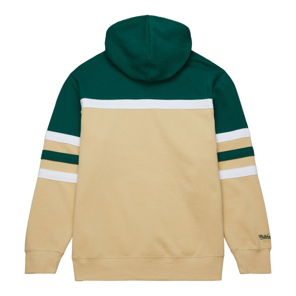 Minnesota Wild Mitchell & Ness Head Coach Pullover Hoodie Discount