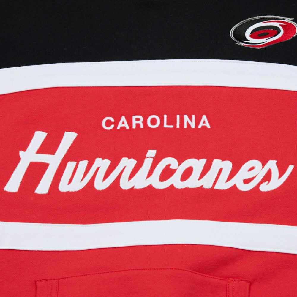 Carolina Hurricanes Mitchell & Ness Head Coach Pullover Hoodie Discount