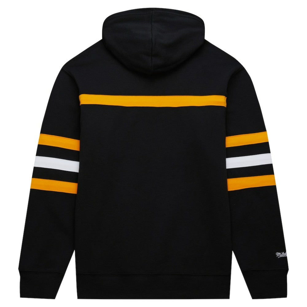 Boston Bruins Mitchell & Ness Head Coach Pullover Hoodie On Sale