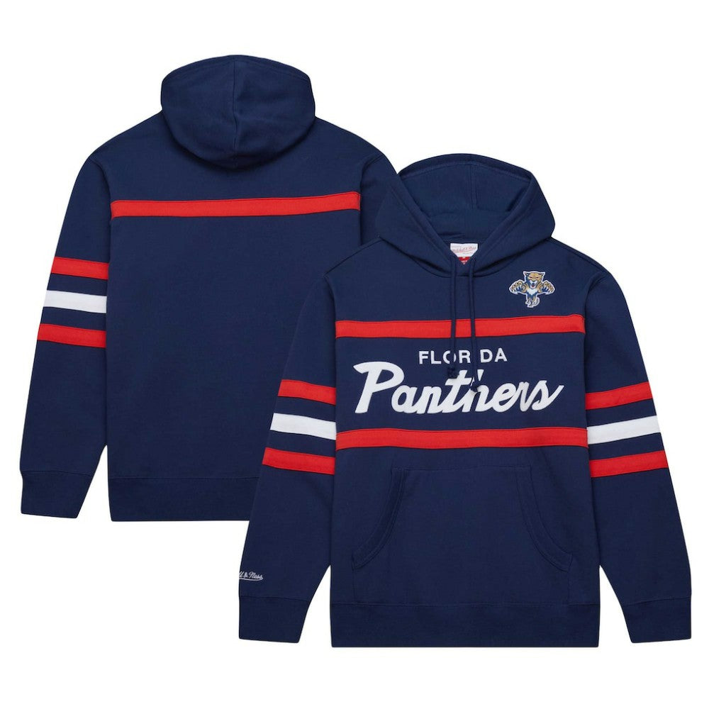 Florida Panthers Mitchell & Ness Head Coach Pullover Hoodie Online