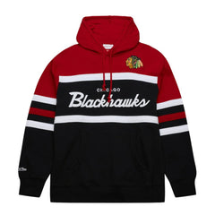 Chicago Blackhawks Mitchell & Ness Head Coach Pullover Hoodie On Sale