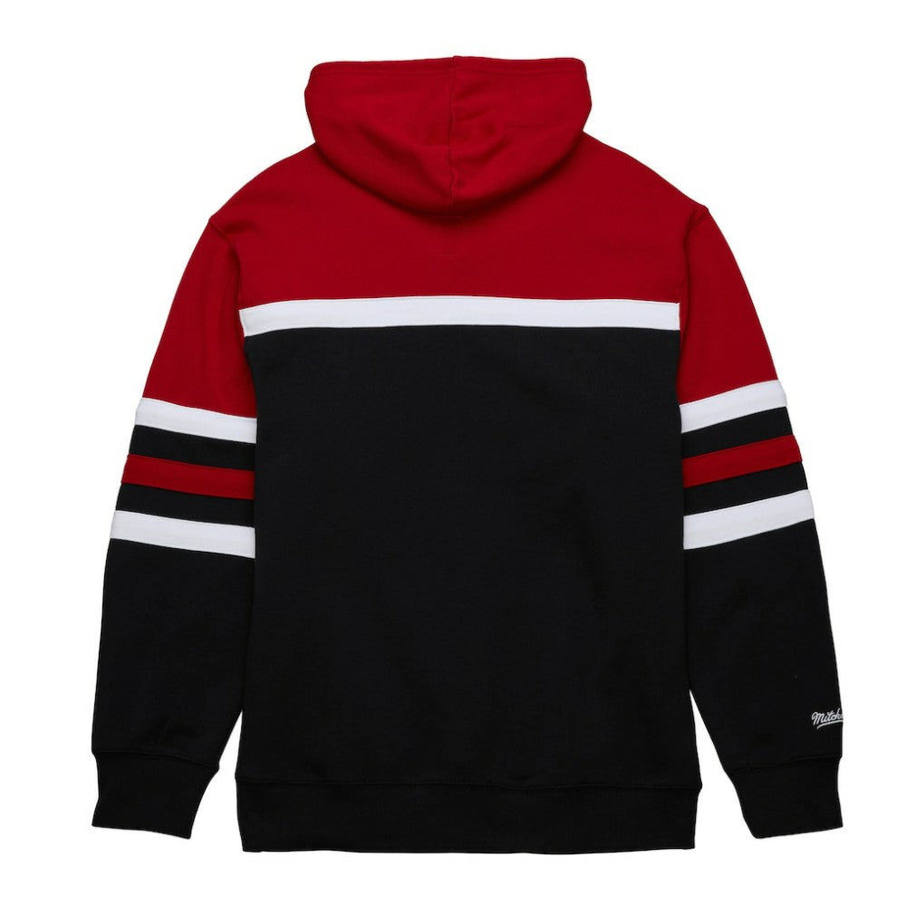 Chicago Blackhawks Mitchell & Ness Head Coach Pullover Hoodie On Sale