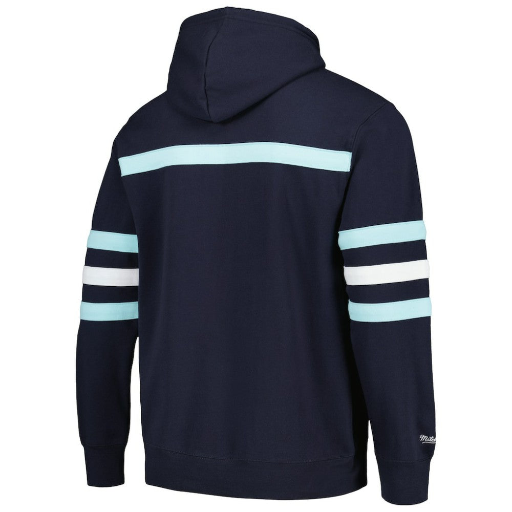 Seattle Kraken Mitchell & Ness Head Coach Pullover Hoodie Discount