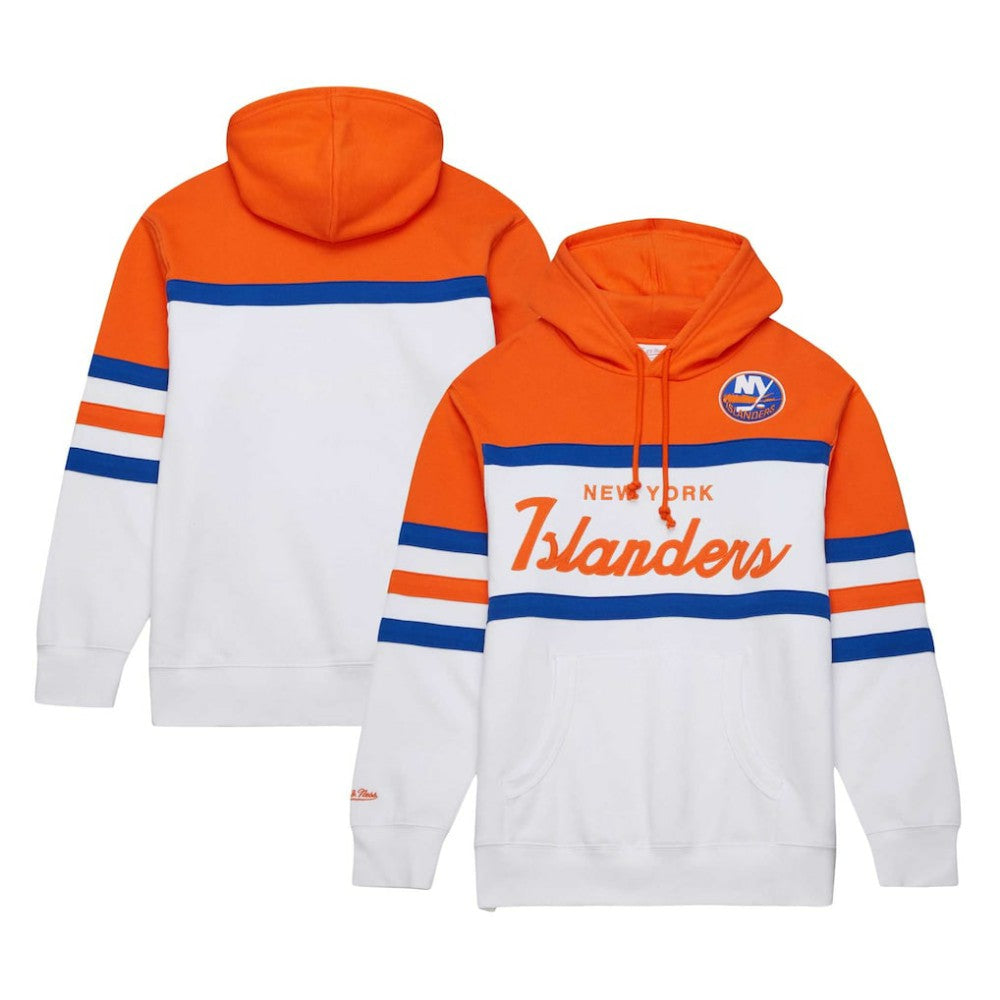 New York Islanders Mitchell & Ness Head Coach Pullover Hoodie Outlet