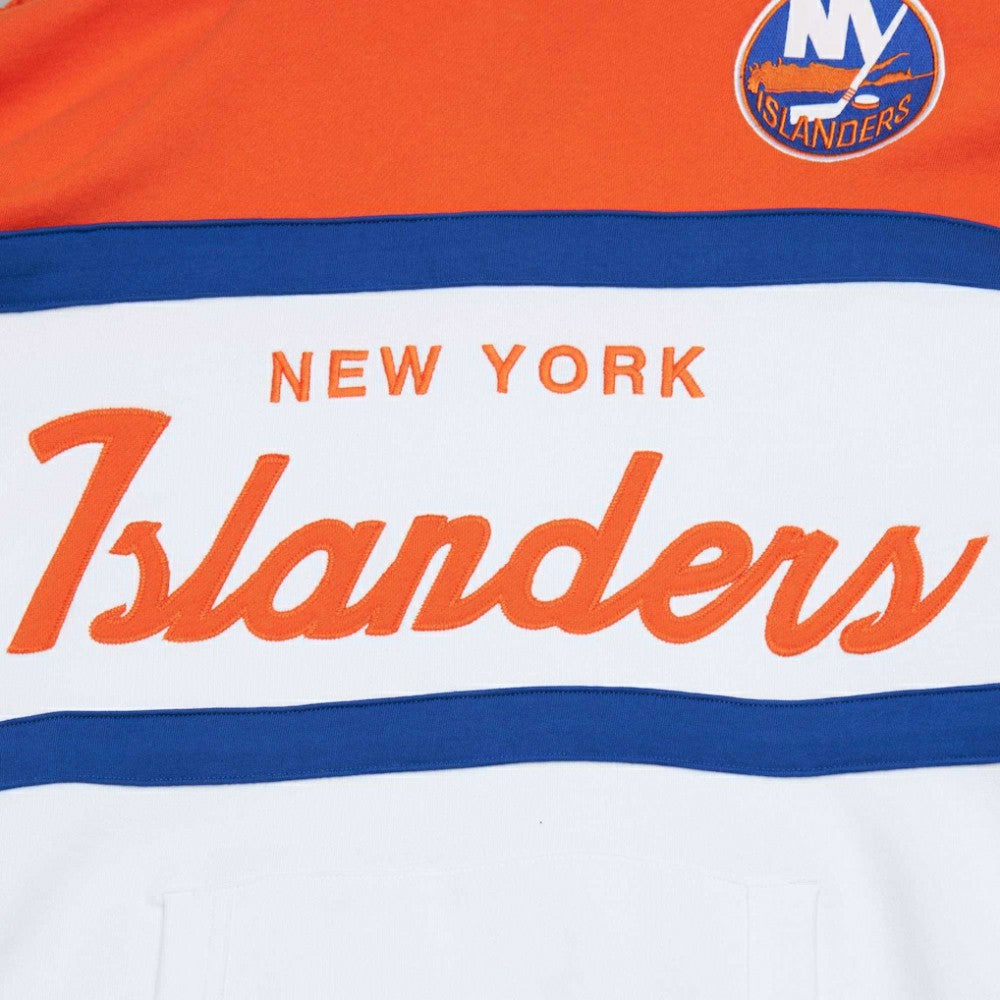 New York Islanders Mitchell & Ness Head Coach Pullover Hoodie Outlet