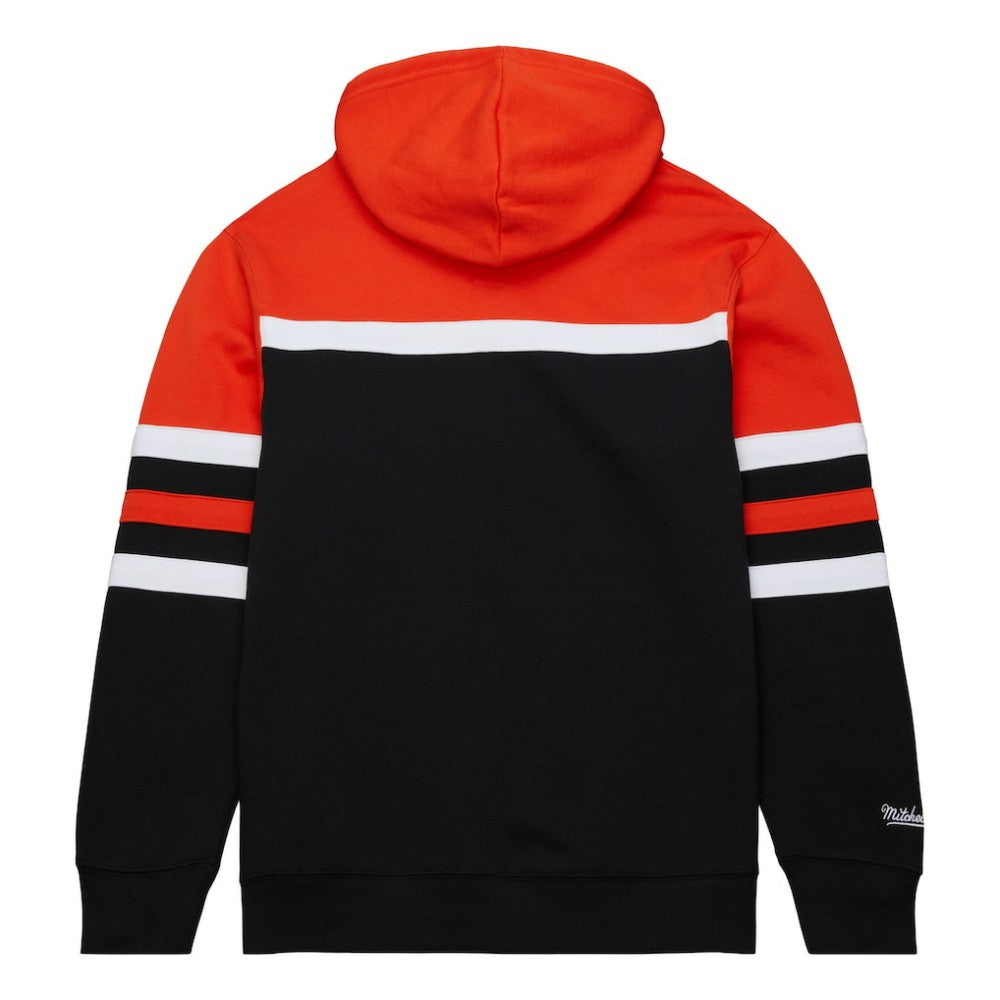 Philadelphia Flyers Mitchell & Ness Head Coach Pullover Hoodie Outlet