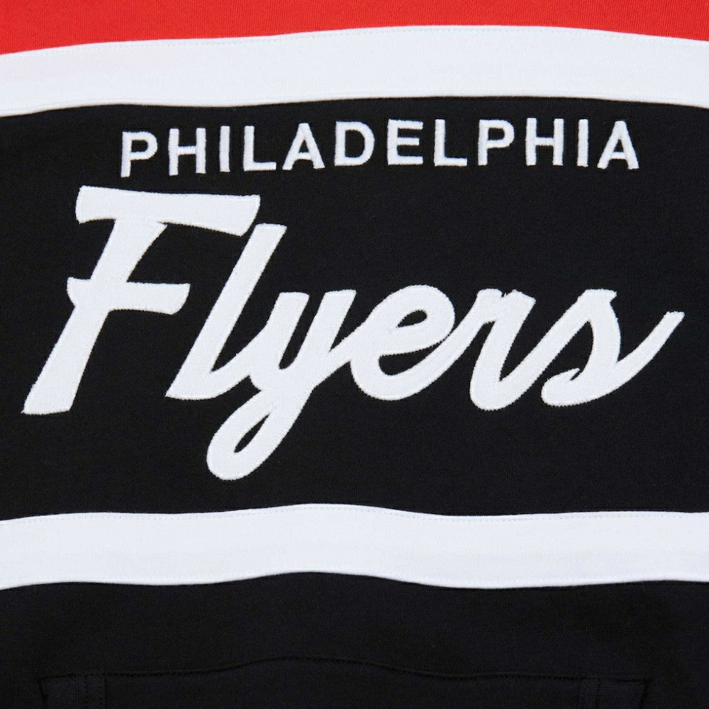 Philadelphia Flyers Mitchell & Ness Head Coach Pullover Hoodie Outlet