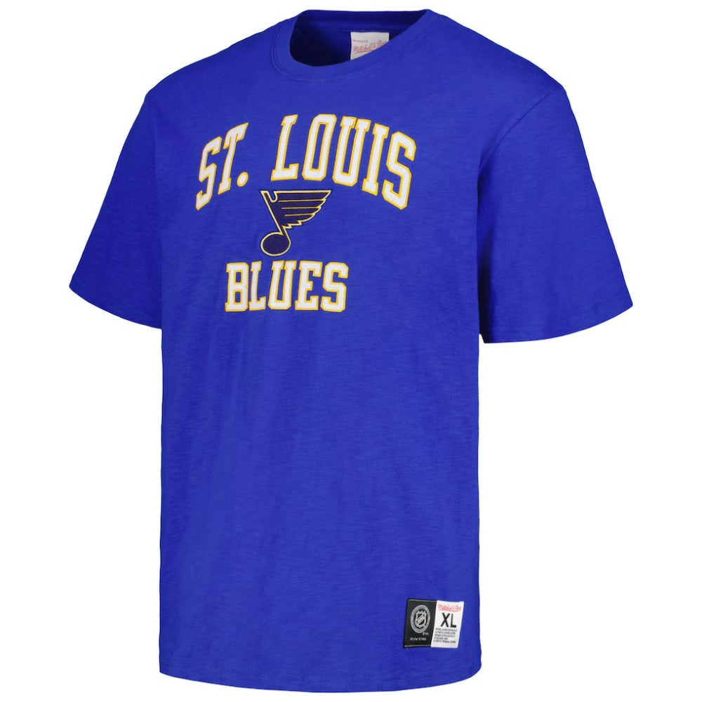 St. Louis Blues Mitchell & Ness Legendary Slub T-Shirt For Sale