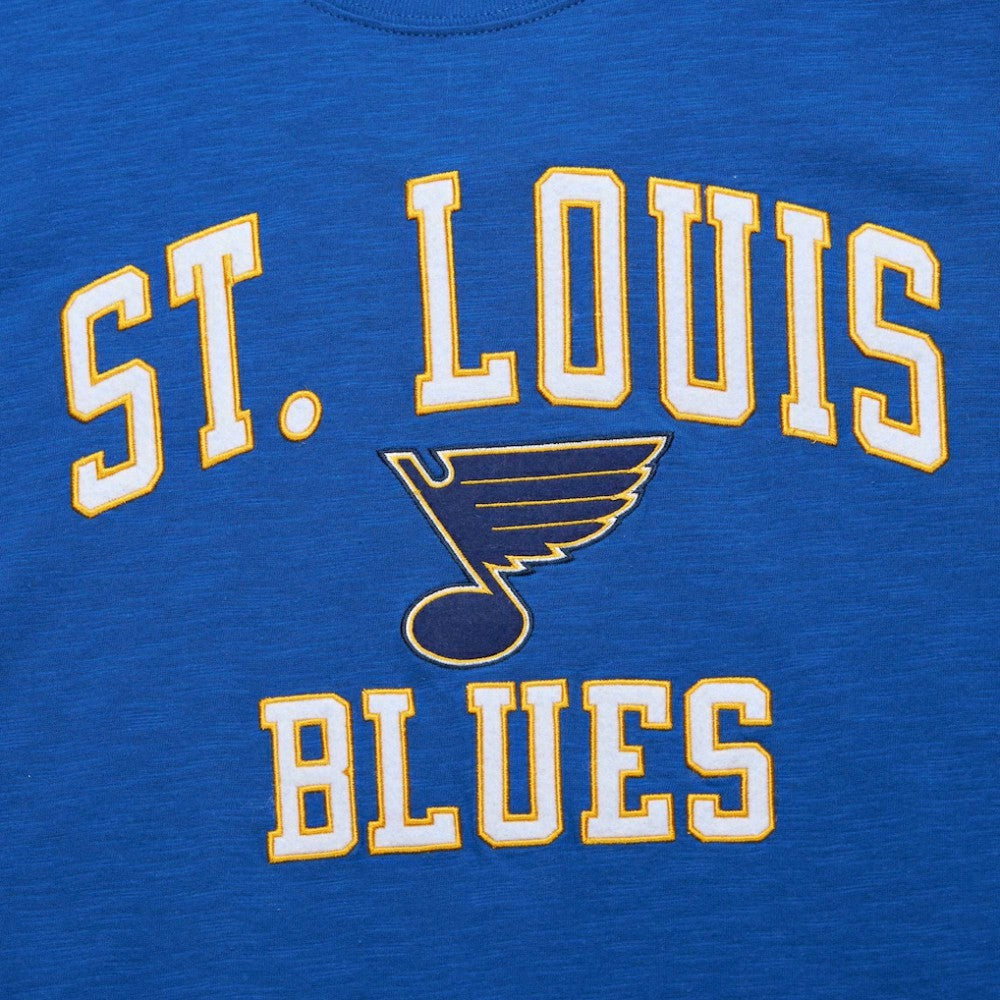 St. Louis Blues Mitchell & Ness Legendary Slub T-Shirt For Sale