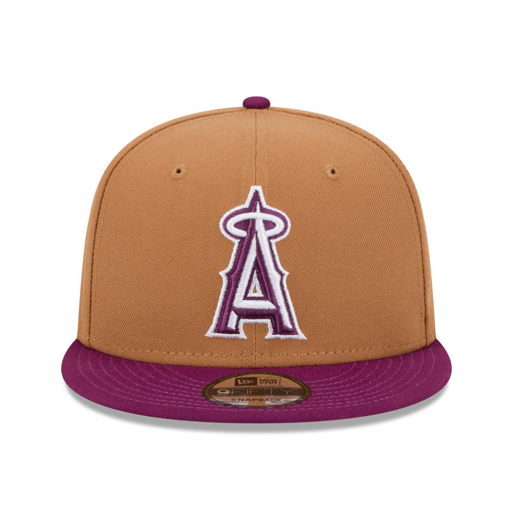 Los Angeles Angels New Era Color Pack Two-Tone 9FIFTY Snapback Hat | MLB Outlet