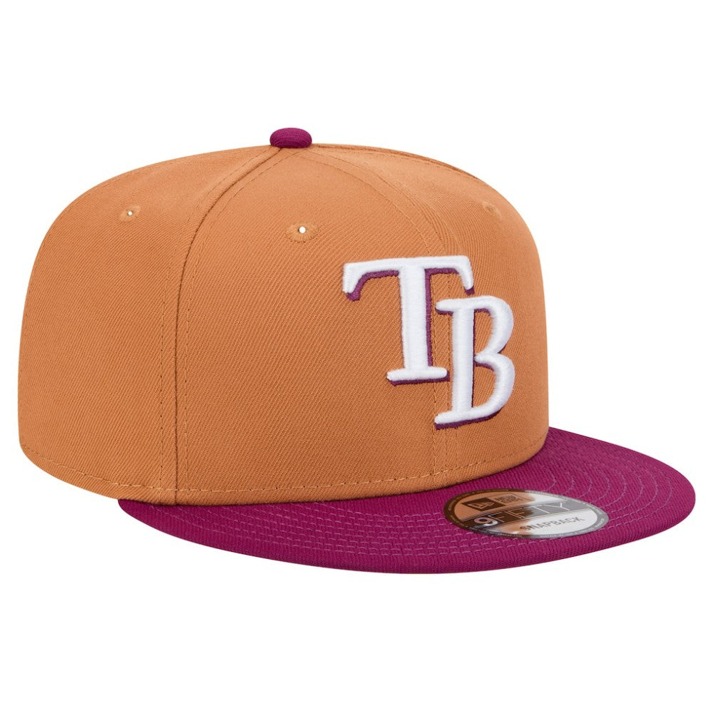 Tampa Bay Rays New Era Color Pack Two-Tone 9FIFTY Snapback Hat | MLB New