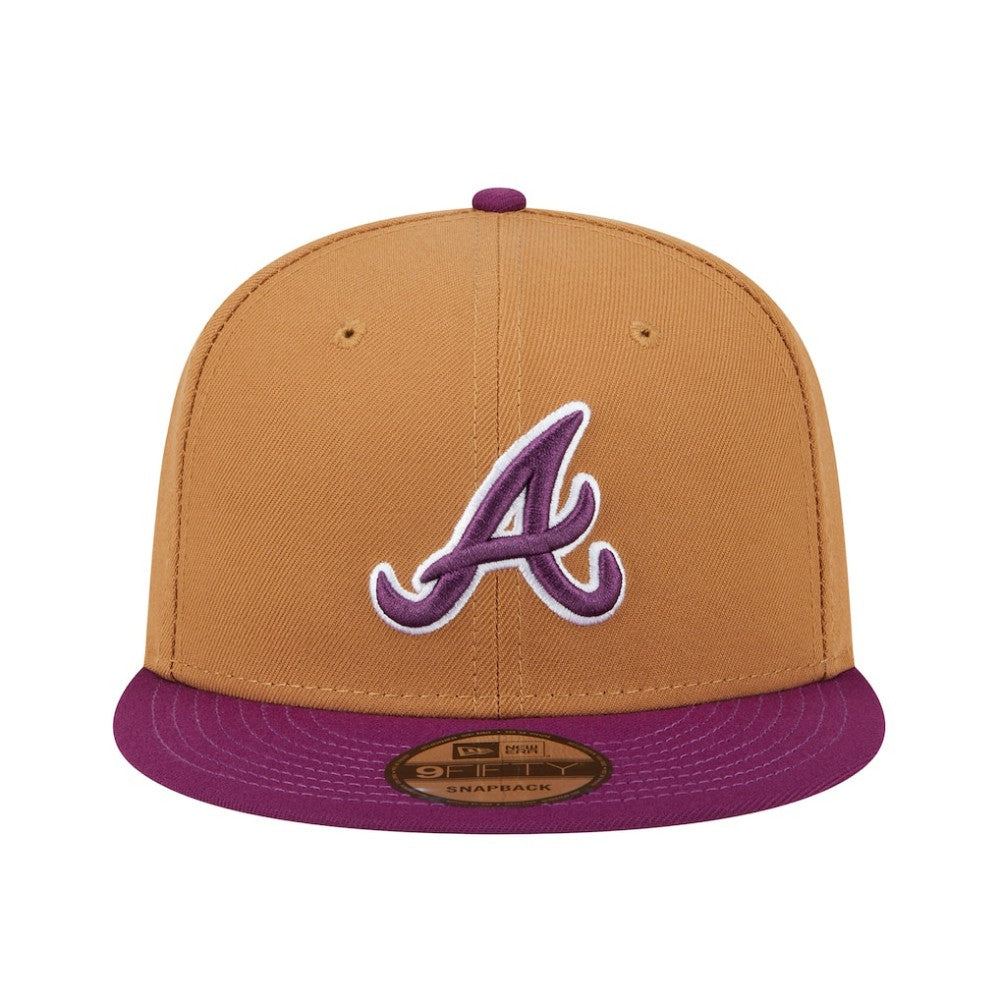 Atlanta Braves New Era Color Pack Two-Tone 9FIFTY Snapback Hat | MLB Sale