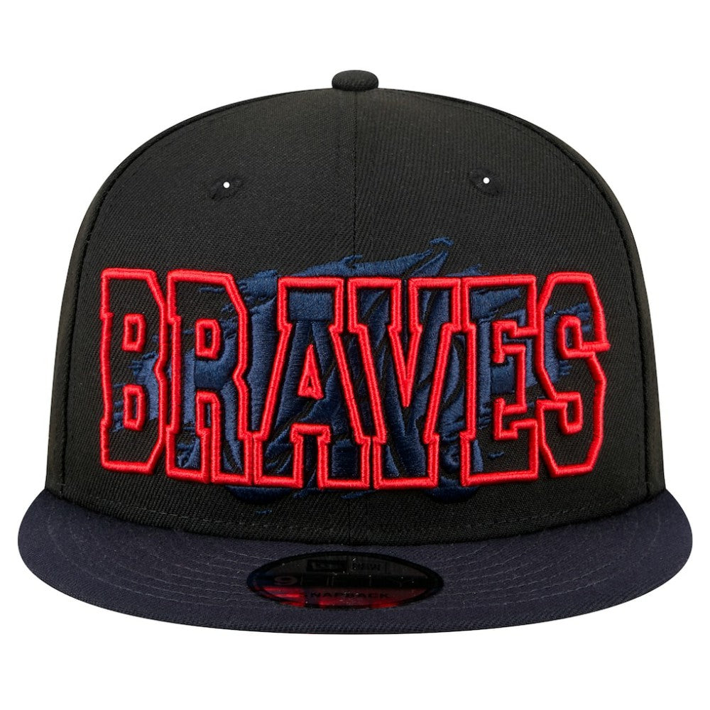 Atlanta Braves New Era Splatter 9FIFTY Snapback Hat | MLB Sale