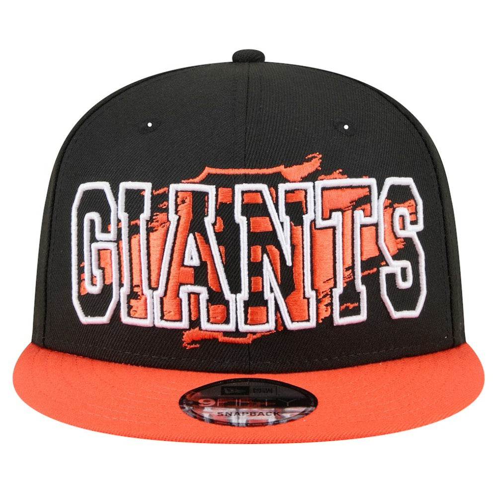 San Francisco Giants New Era Splatter 9FIFTY Snapback Hat | MLB Outlet