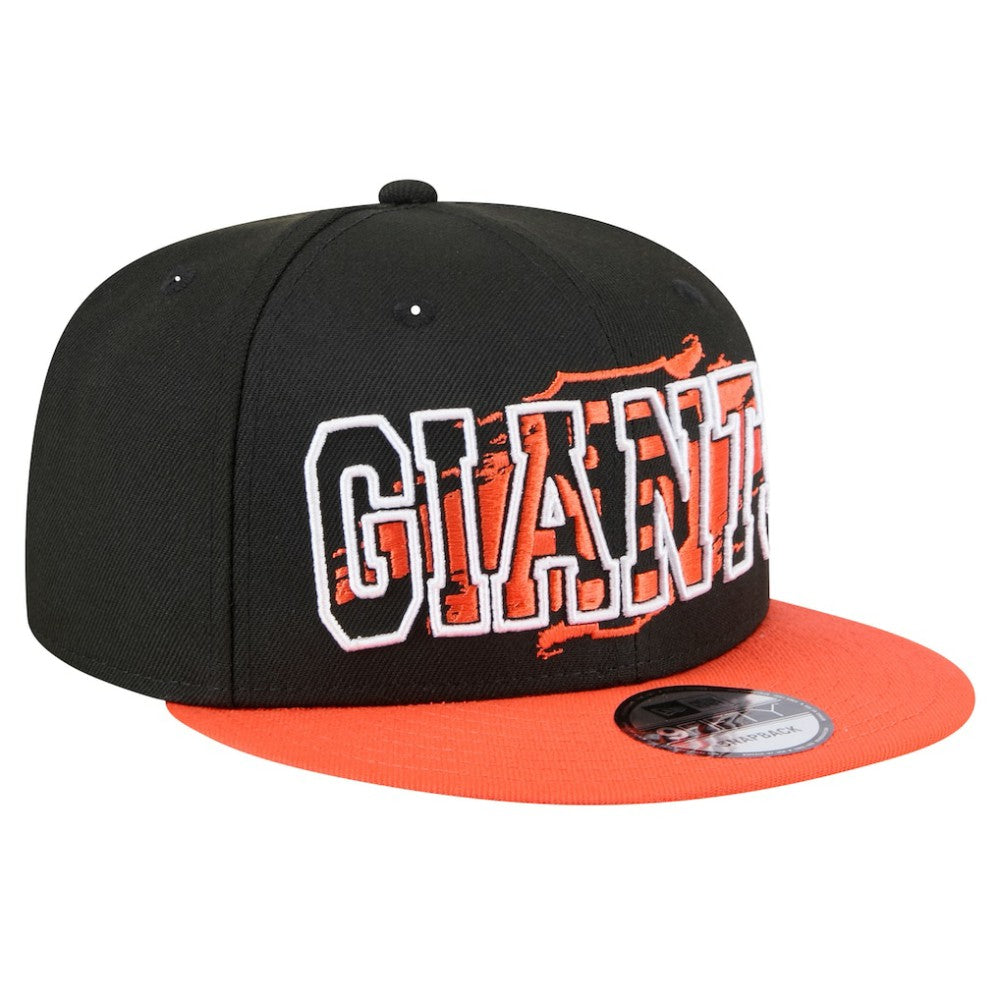 San Francisco Giants New Era Splatter 9FIFTY Snapback Hat | MLB Outlet