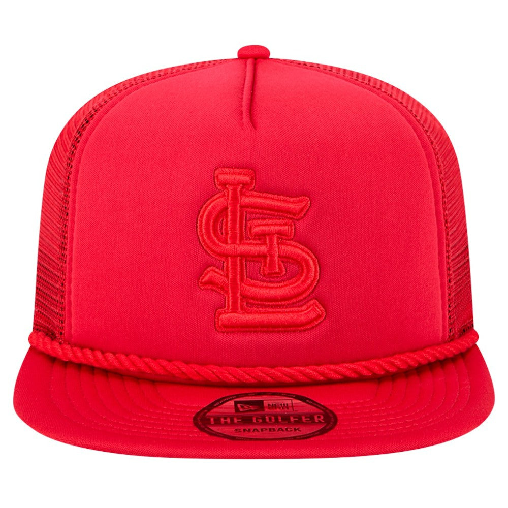 St. Louis Cardinals New Era Tone Foam Meshback Golfer Snapback Hat | MLB On Sale