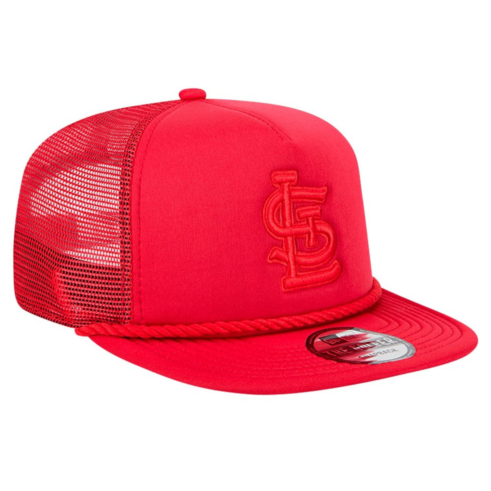 St. Louis Cardinals New Era Tone Foam Meshback Golfer Snapback Hat | MLB On Sale