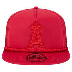 Los Angeles Angels New Era Tone Foam Meshback Golfer Snapback Hat | MLB US