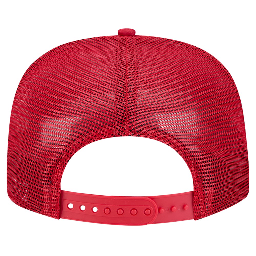 Los Angeles Angels New Era Tone Foam Meshback Golfer Snapback Hat | MLB US