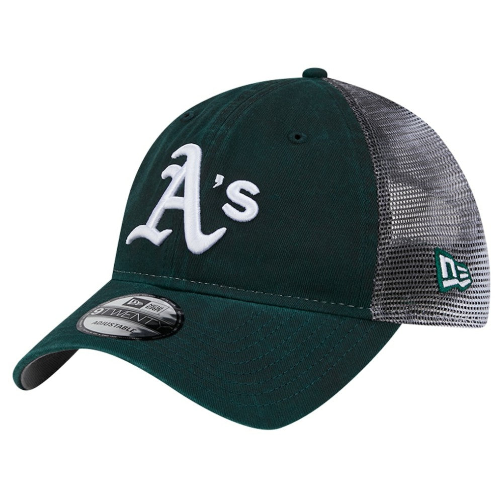 Athletics New Era Team Slick Trucker 9TWENTY Adjustable Hat | MLB US