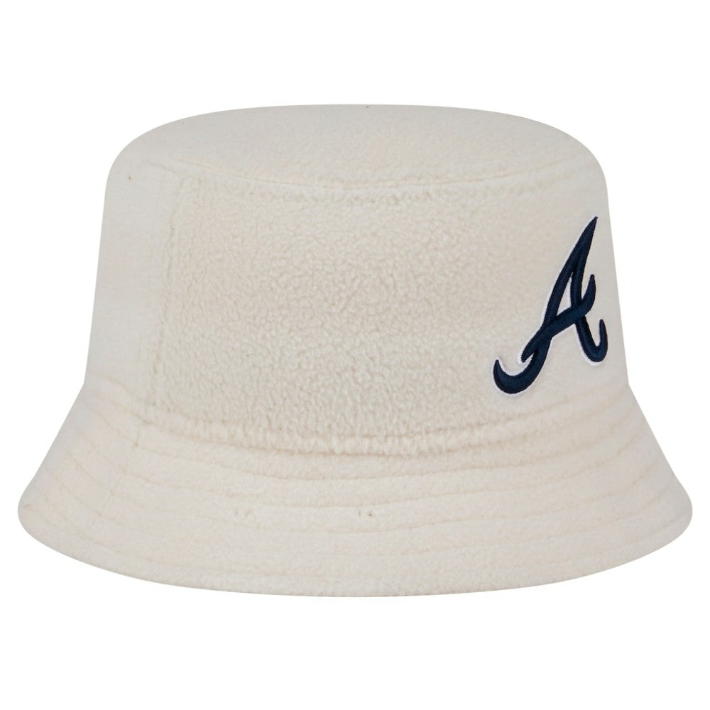 Atlanta Braves New Era Women's Chrome Cozy Bucket Hat | MLB For sale