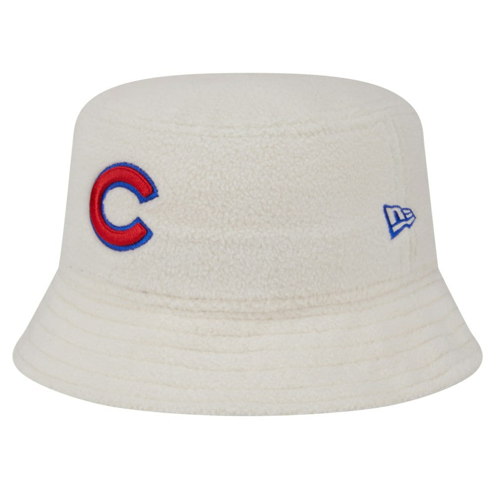 Chicago Cubs New Era Women's Chrome Cozy Bucket Hat | MLB Sale