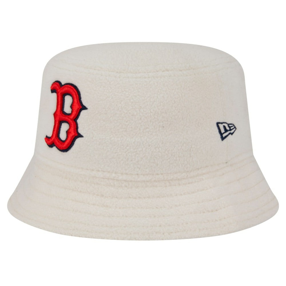 Boston Red Sox New Era Women's Chrome Cozy Bucket Hat | MLB Sale
