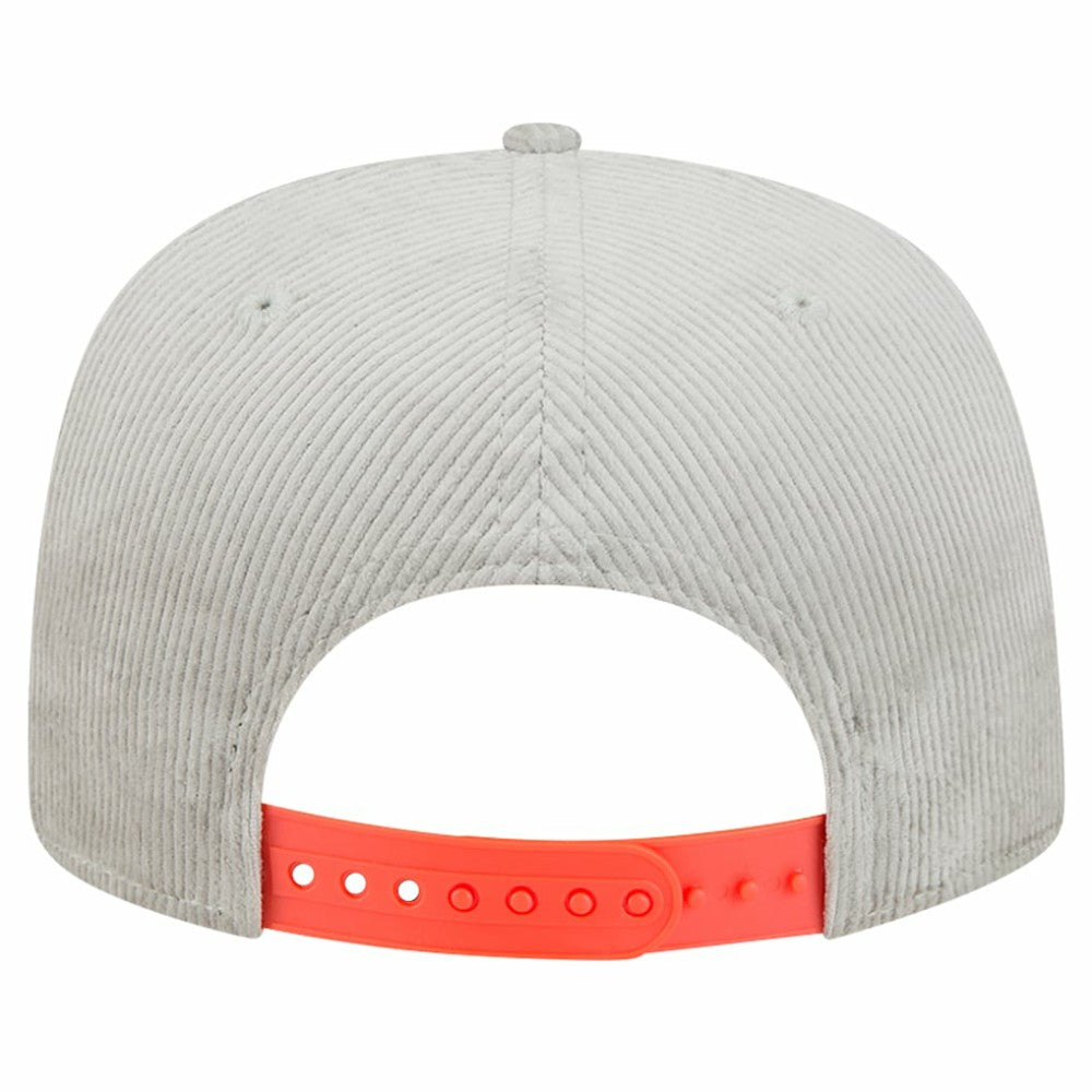 New Era Houston Astros Gray Corduroy Golfer Snapback Hat | MLB Sale