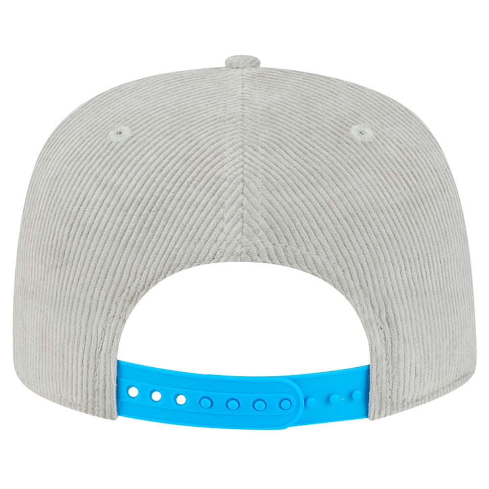 New Era Miami Marlins Gray Corduroy Golfer Snapback Hat | MLB Outlet